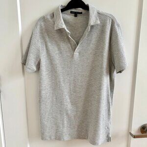Robert Barakett Casual Polo Shirt in Light Grey S